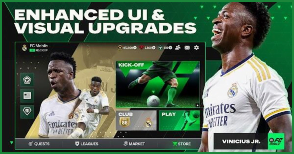 FC Mobile 24 Improved Graphics